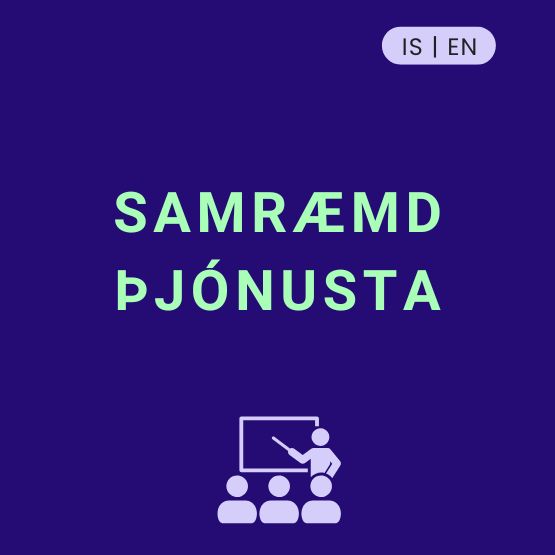 Samræmd þjónusta og væntingastjórnun